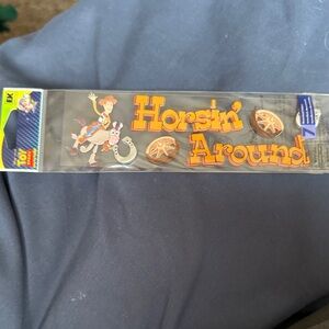 Toy Story Horsin' Around Orange Home Design Stickers